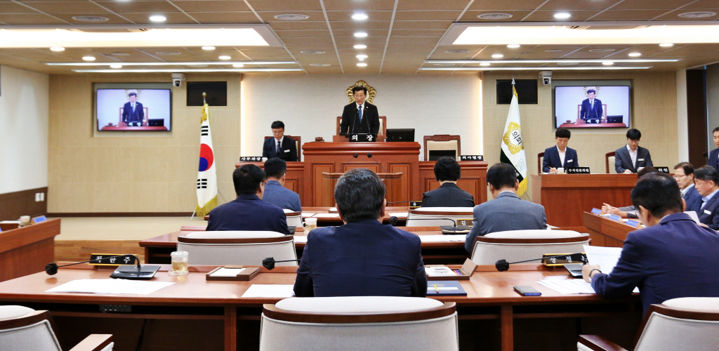 장수군의회 본회의장