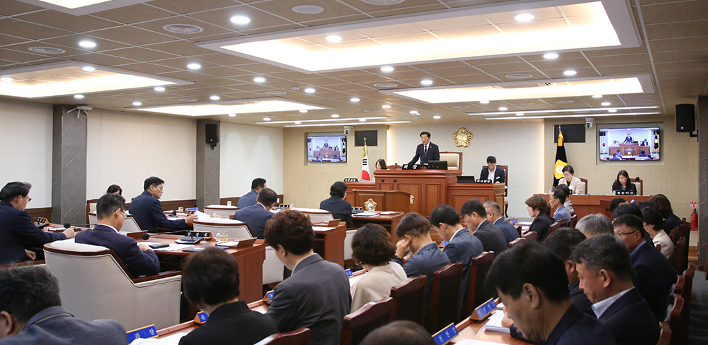장수군의회 본회의장
